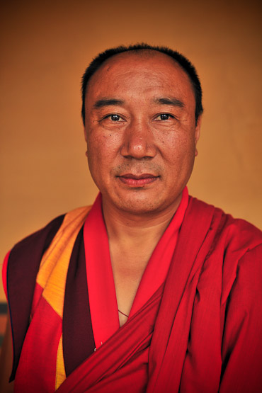 Paro - monk in contemplation