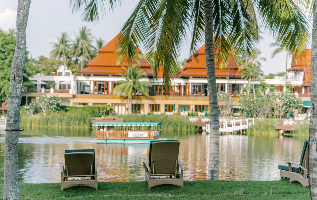 Pool area at Banyan Tree Phuket